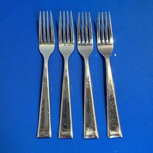 vintage sola switzerland Dinner Forks Lot Of 4